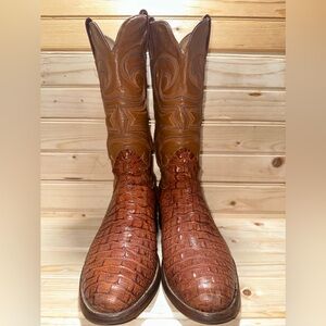 The Sanders Hornback lizard  boots western Cowboy Men’s Boot 9.5 D